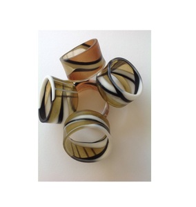 Decorative resin napkin ring holder for festive holiday celebration <b>party</b> <b>table</b> dining decoration style - Product Image 1