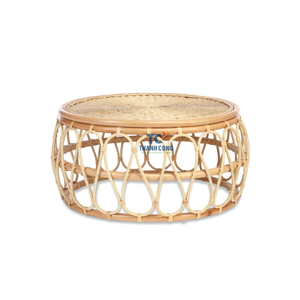 Nouvelle table d'appoint en rotin au design élégant avec des meubles en rotin en bois au Vietnam Vente en gros - Product Image 2