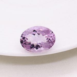 Comprar 18Ct Natural púrpura amatista facetada hecha a mano corte ovalado piedra preciosa suelta 20x15 MM IGI piedra certificada joyería para mayorista - Product Image 2