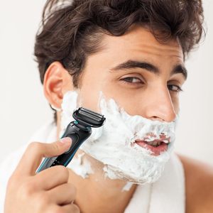 Cabezal de Repuesto para Afeitadora Eléctrica con Triple Cuchilla, Lavable e Impermeable, Compatible con Láminas de Afeitado para el Rostro - Product Image 1