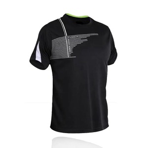 Camisetas para hombre Camiseta de cuello redondo personalizada para hombre Camisetas deportivas de poliéster 160 Gsm Impresión por sublimación - Product Image 5