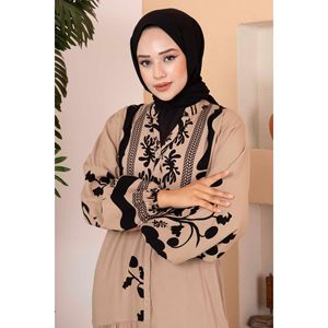 Marina fantasia viscosa Hijab abito viscosa visone sciarpe tradizionali & scialli - Product Image 3