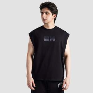 เสื้อกล้าม React สีดำ ผ้าฝ้าย 100% สไตล์สตรีท ฮู้ดปักลาย ประดับเพชรเทียม ไซส์ XL ระบายอากาศได้ดี ดีไซน์ถักแบบ 3 มิติ พิมพ์ลาย 3 มิติ - Product Image 1