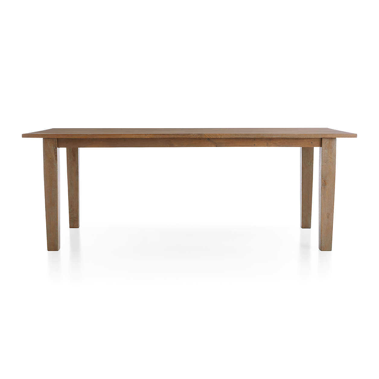 Solid wood indoor table 200x100x77 cm