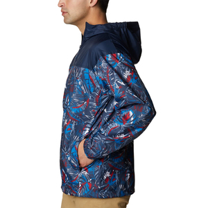 Wholesale Outdoor <b>Stand</b> Collar Quick Dry Windproof Waterproof Lightweight Jacket Men's Polyester Windbreaker Jacket - Product Image 3