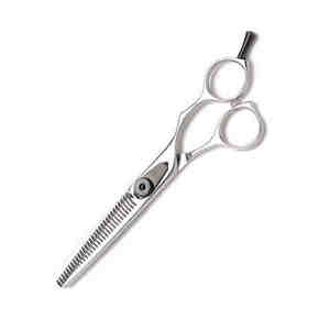 Tijeras de Entresacar Profesionales Hechas a Mano J2 de Acero Inoxidable Japonés para Suministros de Peluquería - Product Image 4