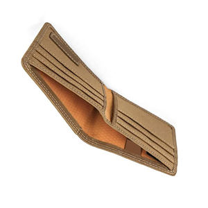 Cartera Delgada Unisex de Cuero Genuino de Lujo Hecha a Mano, con Cierre de Cremallera y Bordado, de Alta Calidad para Uso Diario - Product Image 6