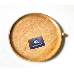 Bandeja de Madera Orgánica Irregular de Diseño Moderno, Bandeja Decorativa de Madera para Catering, Servir Comida en Fiestas, Pasteles, Frutas, Platos - Product Image 4