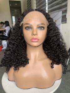 Cheveux humains courts, couleur naturelle et texture colorée personnalisable, boucles chaudes - Product Image 4