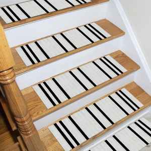 Tapis turc imprimé - Tapis Kilim Step, design vintage lavable - Product Image 5