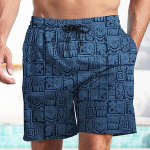 กางเกงว่ายน้ำขาสั้นผู้ชายขาสั้นทรงหลวมแห้งเร็วงานตามสั่งทำจากผ้าฝ้าย100% ลำลองใหม่ปี2025 - Product Image 6