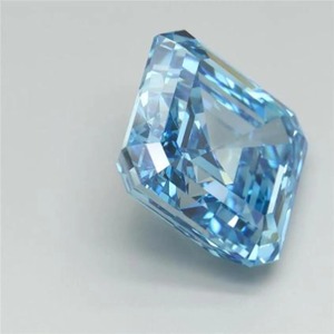 Diamant de laboratoire de qualité supérieure, taille Asscher, 1,00 carat, VS1, bleu fantaisie, certifié IGI, prix d'usine, fournisseur en gros, livraison - Product Image 5