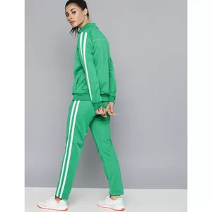 Nuevo y elegante chándal de algodón liso de talla grande personalizado 2023 venta al por mayor chándal de mujer mejor chándal de alta calidad para mujer - Product Image 2