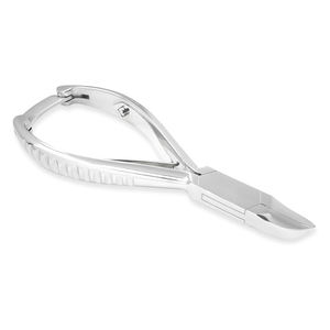Heavy-Duty Curved Blade Nail Clippers for Thick Nails Back-<b>Lock</b> Toenail Clippers Stainless Steel Podiatry Nippers - Product Image 1