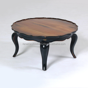Table en bois de mahogany massif écologique la plus vendue n° 1314b pour meubles de maison modernes et minimalistes - Product Image 5