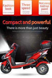 Triciclo Eléctrico Económico y Popular de Moda 2025 con Gran Capacidad de Carga - Product Image 3