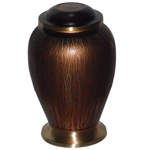Urnes funéraires en laiton modernes de haute qualité avec gravure multicolore fini pour les cendres humaines fournitures funéraires en métal - Product Image 6