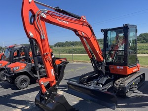Entretien Facile pour l'Excavatrice sur Chenilles Kubota KX057-5 de 5,5 Tonnes avec Godet de 0,06 m, Puissance de 110 kW, Garantie de 4 Ans, Machine de Terrassement - Product Image 1
