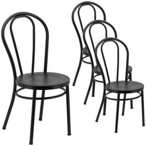 Decorative lightweight metal chair with antique finishing <b>strong</b> ergonomic support and sleek artistic contemporary design - Product Image 6