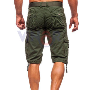 Fitness Jogging Gym Sweat Cargo Shorts Street Wear Joggers en blanco Sports Cargo Shorts para hombres transpirables al por mayor personalizados - Product Image 4