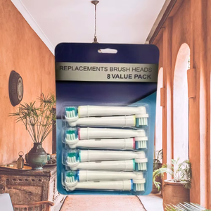 All-in-One Daily Clean Round Replacement <b>Toothbrush</b> <b>Heads</b> Generic for Oral Bs Electric Refills Wholesale OEM Factory - Product Image 4