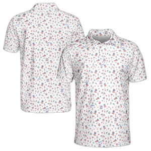 OEM de lujo de alta calidad de la empresa de fabricación de logotipo personalizado de manga corta de golf de la humedad de la camiseta Polo de golf para los hombres - Product Image 2