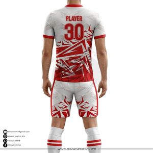 Maillot de foot personnalisé MAWRA OEM, haute qualité, design personnalisé et numéro d'équipe, uniforme de foot sublimé pour clubs - Product Image 3