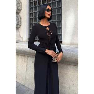 Vestido Largo Gladys 2810, Transpirable, con Cintura Natural - Product Image 6