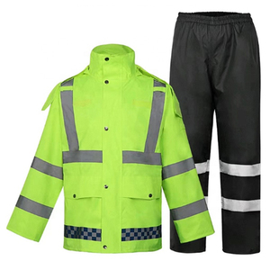 Ropa de Trabajo, Chaqueta y Pantalones de Alta Visibilidad, Uniformes de Seguridad Reflectantes para Trabajadores, 2025 - Product Image 3
