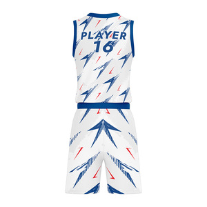 Uniforme de baloncesto, conjuntos personalizados para hombre, tela que absorbe la humedad, nombre y número personalizados, ideal para entrenamiento - Product Image 3