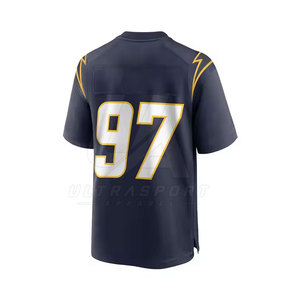 Uniforme de football américain respirant en polyester de haute qualité avec couleurs et tailles personnalisables, service OEM - Product Image 3