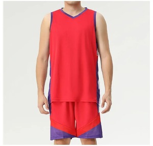 Basketball Sportswear <b>Printed</b> <b>Mesh</b> Jersey with Team Logo Stock Design Basketball Uniform - Product Image 5