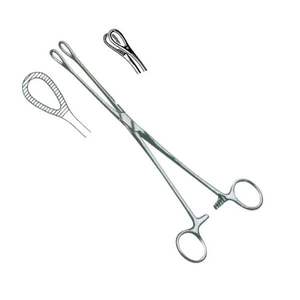 Foerster Sponge Forceps High Quality Stainless Steel Manual Surgical Instrument CE Approved Class II Instrument Set - Product Image 2