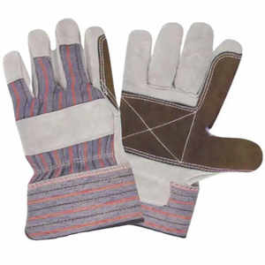 Guantes de trabajo de protección de manos de dedo completo de cuero recién llegado guantes de cuero transpirables para hombres guantes de seguridad - Product Image 5