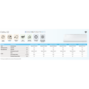 สำหรับเครื่องปรับอากาศ<span class=keywords><strong>ซัม</strong></span><span class=keywords><strong>ซุง</strong></span> เซบู เอส2 ไวไฟ ดูอัล สปลิต อินเวอร์เตอร์ 7000+<span class=keywords><strong>12000</strong></span> บีทียู รุ่น R32 ระบบแปรความถี่ AJ040TXJ2KG - Product Image 3