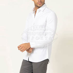 Men's Breathable Knitted Flannel Full Sleeve Button <b>Shirt</b>-Sleek Modern Fit Customized Design High Quality Casual <b>Office</b> Wear - Product Image 3