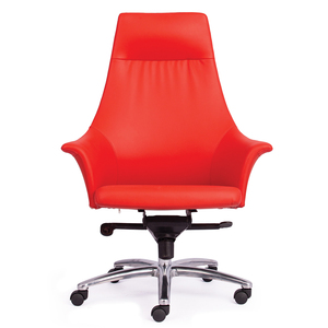 Chaise de bureau pivotante avec appui-tête réglable - Cuir de qualité supérieure - Bureau à domicile/atelier - Product Image 5