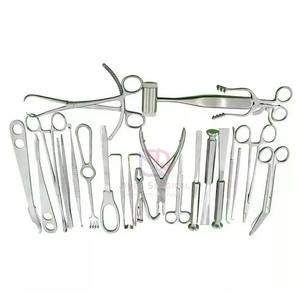 Ensemble d'instruments chirurgicaux manuels en acier inoxydable pour thoracotomie, outils robustes pour les applications de chirurgie thoracique cardiaque - Product Image 5