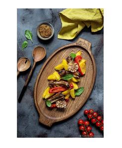 Wholesale Luxury Wooden Serving <b>Tray</b> with Handle <b>Large</b> Mango Wood Plate Manufacturer's Cheap Price Luxury <b>Large</b> PC Dish <b>Trays</b> - Product Image 1