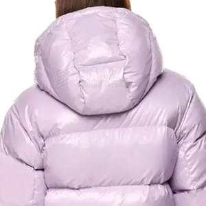 Chaqueta acolchada clásica para mujer, diseño a prueba de viento de manga larga con ajuste acogedor para chaqueta acolchada diaria de invierno para mujer - Product Image 6