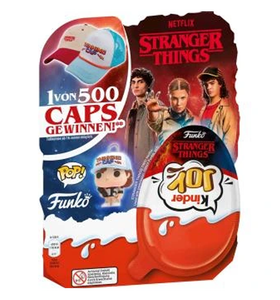 Huevos Sorpresa de Chocolate Kinder Joy de Stranger Things T1, Caja de Cartón al por Mayor de 72 Piezas, Juguetes Variados, Caja de Regalo para Coleccionistas, Disponibles para Fiestas - Product Image 2
