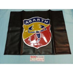 Logotipo Abarth para Fiat 500 Epoche, Tela Colorida Específica para Capota, Techo Corredizo, Pieza de Repuesto - Product Image 1
