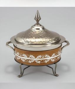 Casserole classique de qualité supérieure en acier inoxydable durable avec couvercle |   Solution de salle à manger élégante avec des options de conception personnalisées - Product Image 6