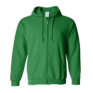 Pull à capuche en coton pur pour hommes, col zippé, haute qualité, OEM, prix de gros, grande taille, hiver, mode extérieure - Product Image 4