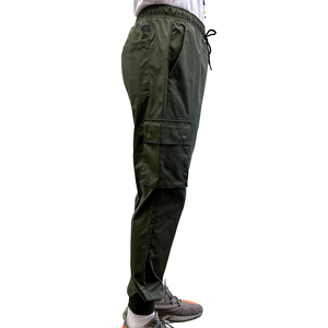 Pantalon de jogging décontracté pour homme en toile 100 % coton de haute qualité, léger, respirant, séchage rapide, taille mi-haute - Product Image 6