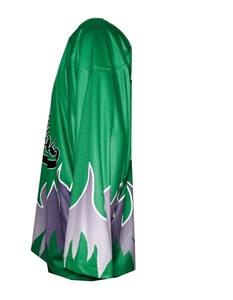 Maillot de hockey sur glace pour jeunes multicolores personnalisé de haute qualité Option de gros à séchage rapide et doux pour l'uniforme de sublimation - Product Image 4