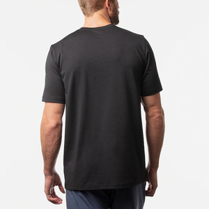 T-shirt pour homme tendance très demandé, couleurs unies, haute qualité, manches courtes, col rond, streetwear décontracté d'été - Product Image 3