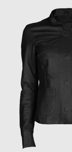 Temporada de invierno 2025, nuevo estilo, aspecto de moda para mujer, diseño personalizado, chaqueta de piel de oveja auténtica 100%, ropa informal para mujer - Product Image 2