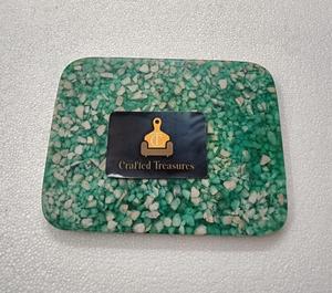 Elegante Tabla de Quesos de Resina Epoxi con Piedras Incrustadas, Tabla para Servir Quesos, Utensilios de Cocina, Accesorios de Mesa al Mejor Precio - Product Image 2