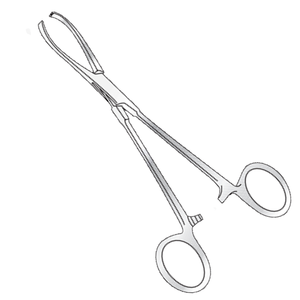 Haute qualité Rutherford Morrison pince à tissus boîte joint 4-5 dents 152mm fabrication d'acier inoxydable chirurgical au Pakistan - Product Image 1